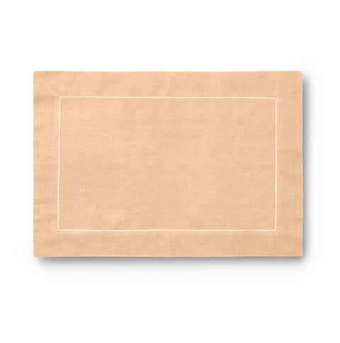 Festival Apricot - Set Of Four Placemats by Sferra