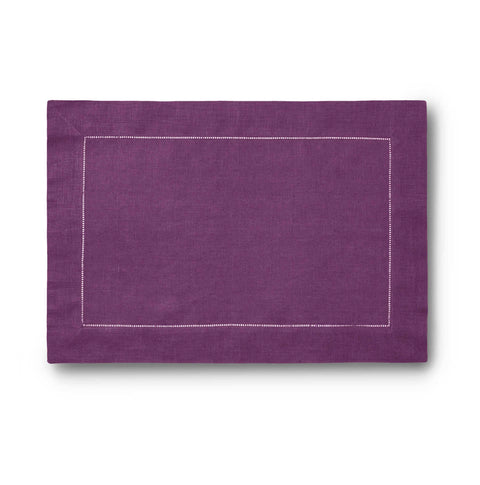 Festival Aubergine -Set Of Four Placemats by Sferra
