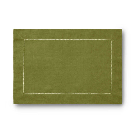 Festival Avocado - Set Of Four Placemats by Sferra