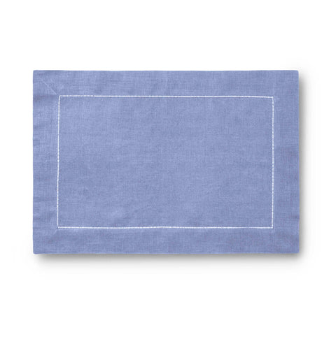 Festival Bluebell - Set Of Four Placemats by Sferra