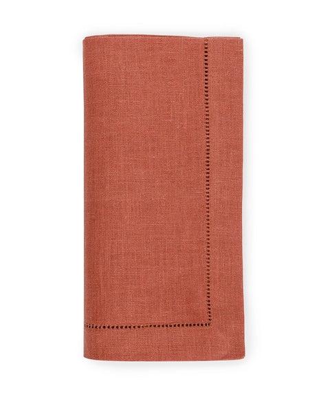Festival Brick - S/4 Dinner Napkins by Sferra