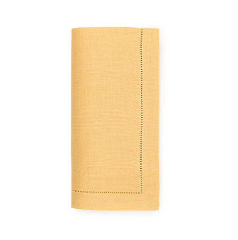 Festival Butter - S/4 Dinner Napkins by Sferra