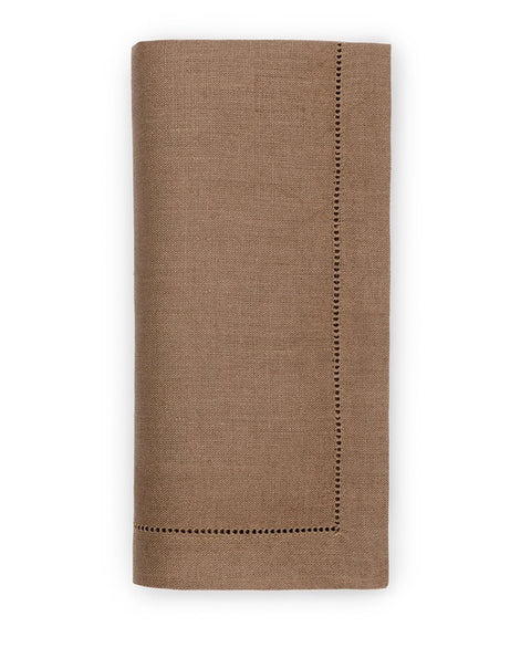 Festival Hazelnut - Set Of Four Dinner Napkins by Sferra