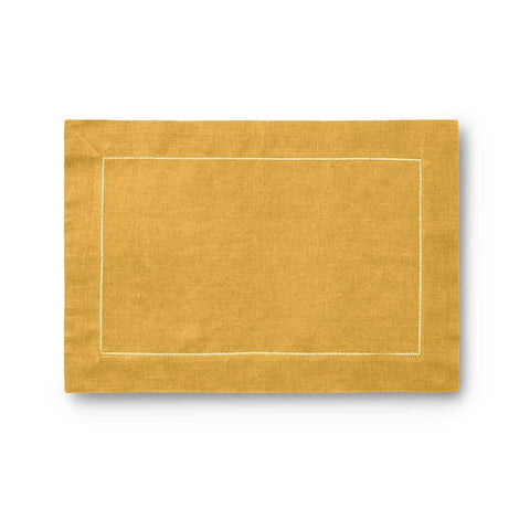 Festival Mustard - Set Of Four Placemats by Sferra