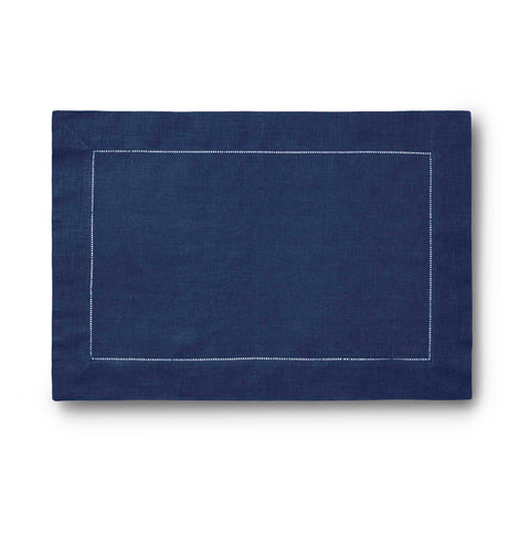 Festival Navy - Set Of Four Placemats by Sferra
