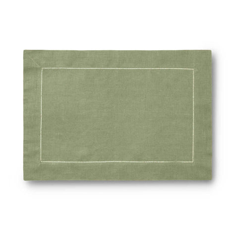 Festival Sage - Set Of Four Placemats by Sferra