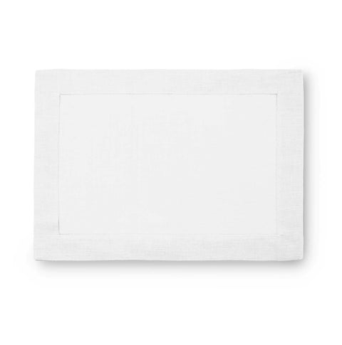 Festival White - Set Of Four Placemats by Sferra