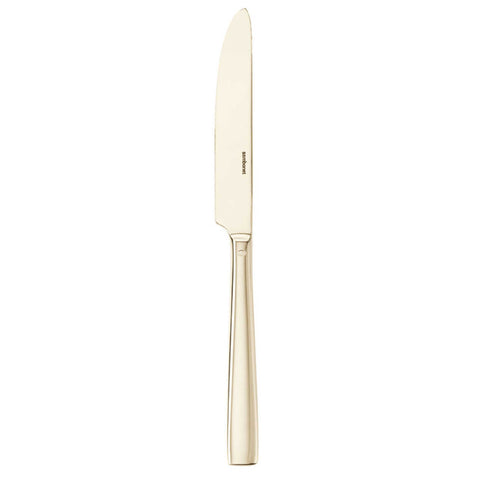 Flat Champagne Stainless Table Knife by Sambonet