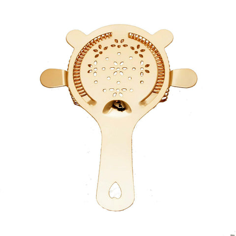 Flora Strainer Gold by Japanese Bar Tools