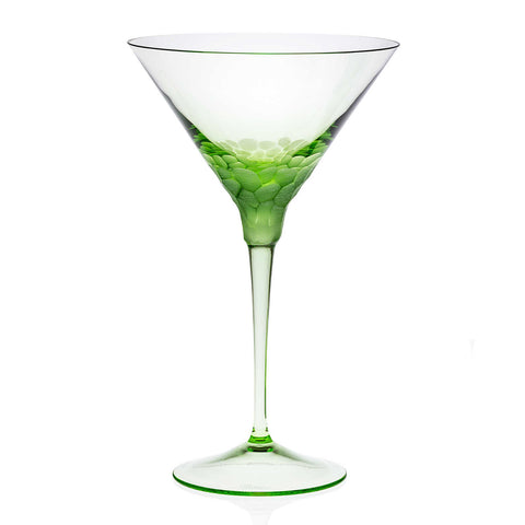 Fluent Martini Pebbles Ocean Green by Moser