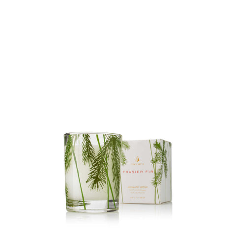 Frasier Fir Heritage Votive Candle, Pine Needle Design by Thymes