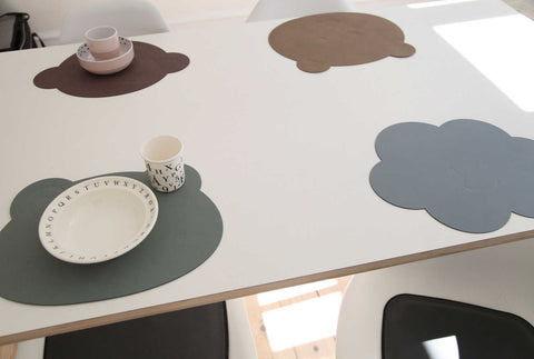 Frog Nupo Table Mat Pastel Green by Lind DNA