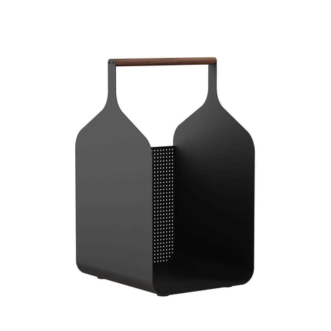 Fumi Noir Log Holder by Eldvarm
