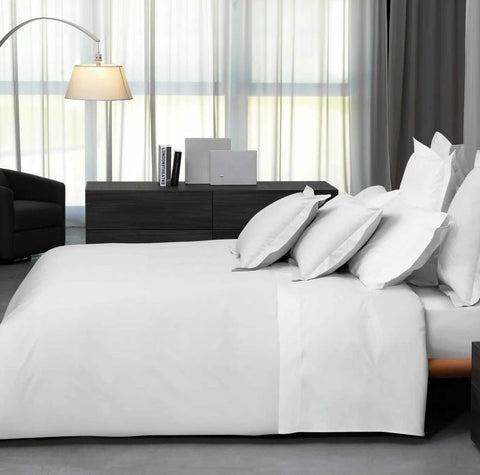 Gemma Percale White King Sheet Set by Signoria