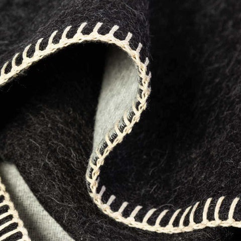 Generation Reversible Throw Black/Ivory  by Blacksaw