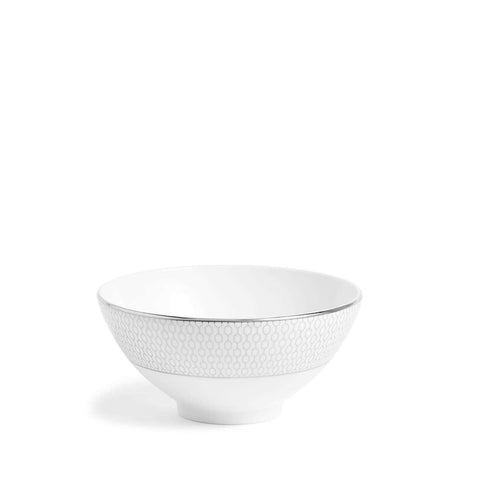Gio Platinum  Rice Bowl by Wedgwood