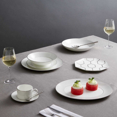 Gio Platinum Soup/Cereal Bowl  by Wedgwood