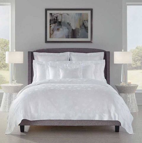 Giza 45 Jacquard White  by Sferra