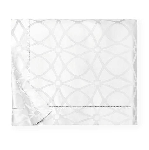 Giza 45 Porta White King Duvet Cover by Sferra