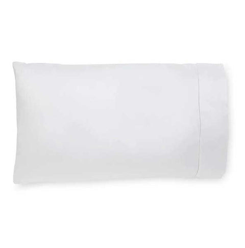Giza 45 Sateen White Standard Pillowcase Pair by Sferra