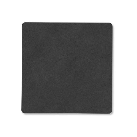 Glass Mat Square Nupo Black by Lind Dna