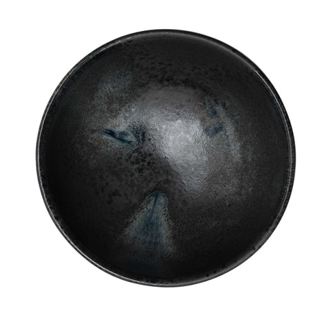 Glaze E Black Medium Deep Bowl (#10) by KH Wurtz