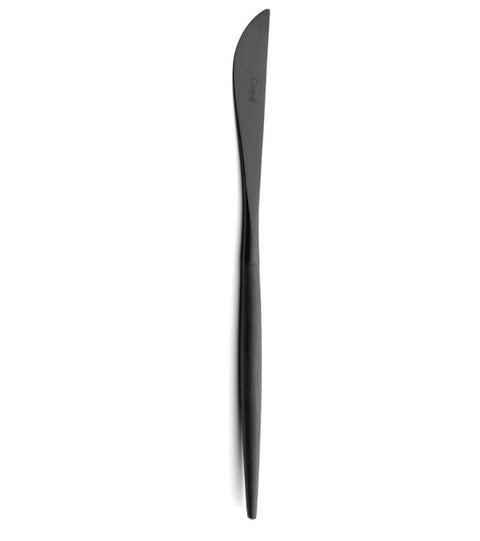 Goa Black Dinner Knife by Cutipol