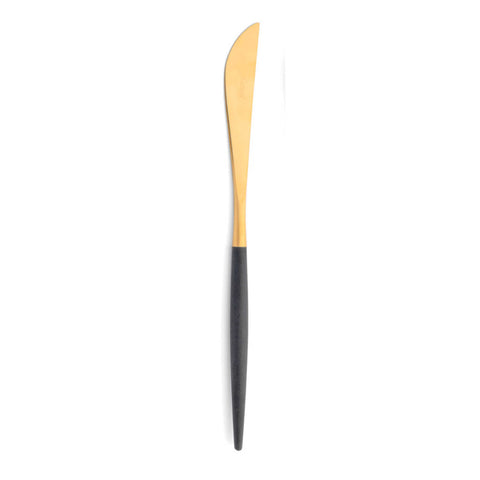 Goa Gold Dinner Knife by Cutipol