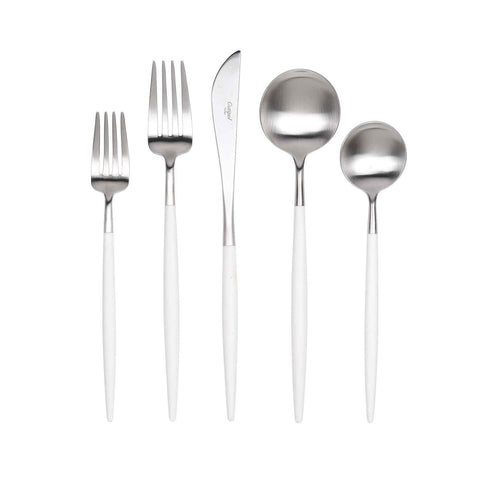 Goa White 5 Pc Set by Cutipol