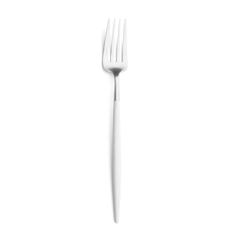 Goa White Dessert Fork by Cutipol