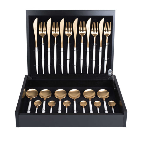 Goa White Gold 24 Piece Boxed Set by Cutipol