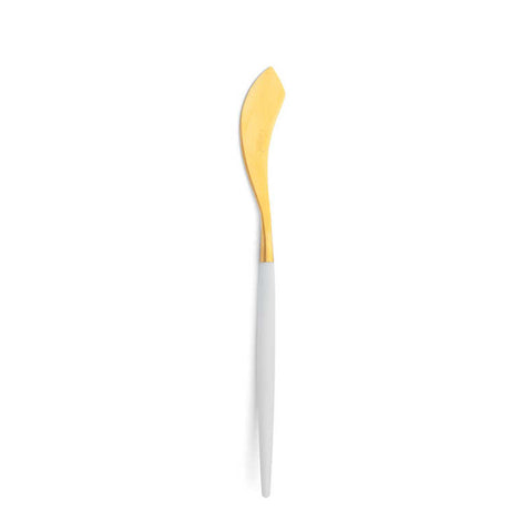 Goa White Gold Fish Knife by Cutipol