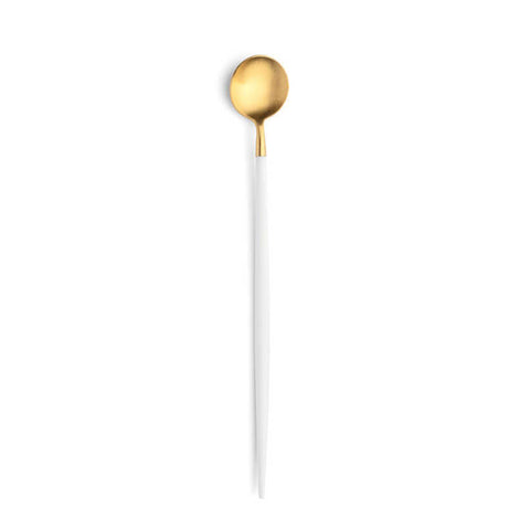 Goa White Gold Long Drink Spoon by Cutipol