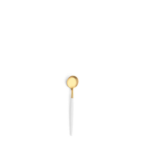 Goa White Gold Moka Spoon by Cutipol