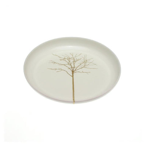Golden Forest Deep Plate/Bowl (Cosmos) by Dibbern