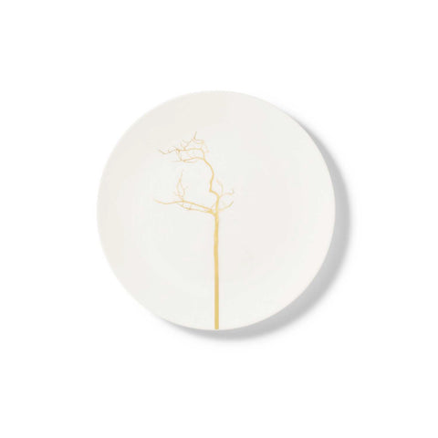Golden Forest Dessert Plate by Dibbern