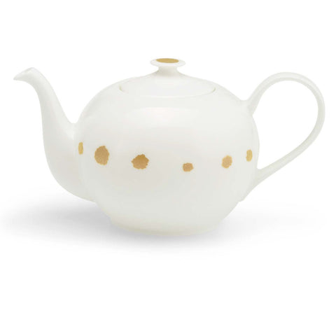 Golden Pearls Teapot Round 1.30 L by Dibbern