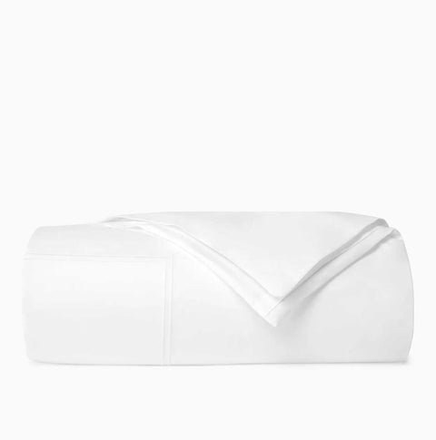 Grande Hotel White/White Twin Duvet Cover by Sferra