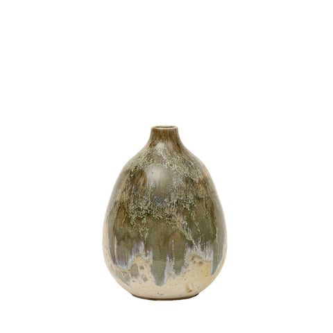 Green Bottle Vase Small by KH Würtz