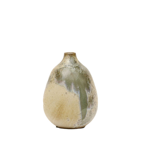 Green Bottle Vase Small by KH Würtz