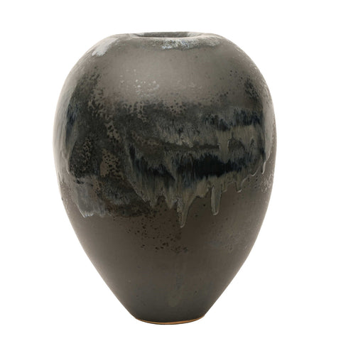 Grey/Blue Vase Medium by KH Würtz