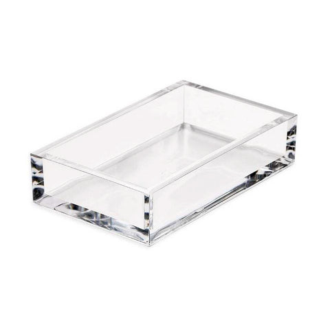 Guest Towel Holder Clear Acrylic by Caspari
