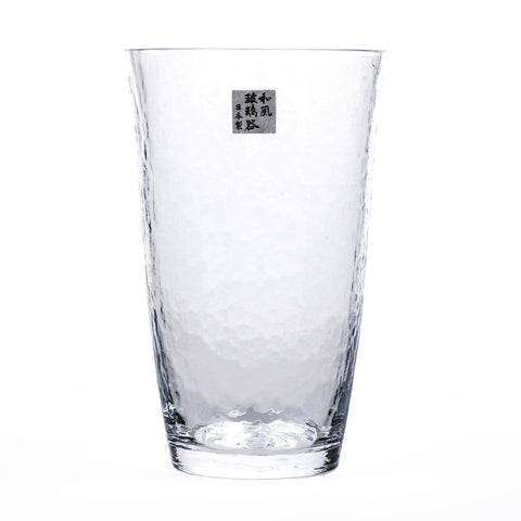 Hammered Highball by Toyo-Sasaki Glass