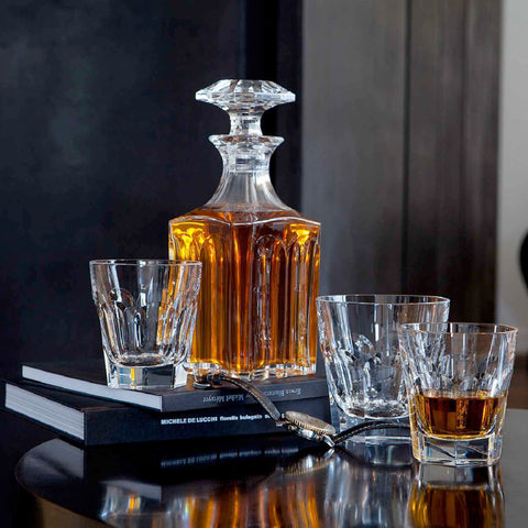 Harcourt Square Whiskey Decanter by Baccarat
