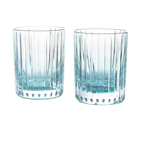 Harmonie Tumbler 2 Turquoise X2 by Baccarat