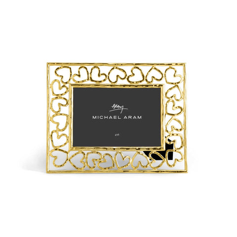 Heart Gold Frame 4x6 by Michael Aram