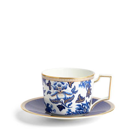 Hibiscus Teacup & Saucer by Wedgwood