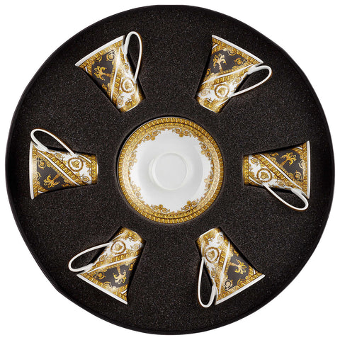 I Love Baroque Ad Cup & Saucer Set/Six Round Hat Box by Versace