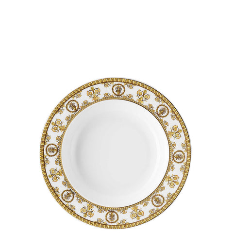 I Love Baroque Bianco Rim Soup 8 1/2 In by Versace
