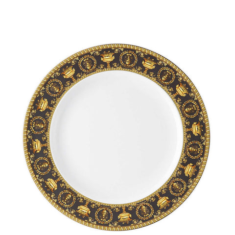 I Love Baroque Nero  Dinner Plate by Versace